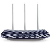 Tp-link router inalambrico de banda dual ac750 - 300mb en 2,4ghz y 433mb en 5ghz - 4p ethernet - 2 antenas fijas