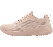 Zapatillas Skechers Bobs Squad Chaos - F Mujer Nude Engineered Kn