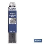 Sierra Calar Cofan (5 Piezas) T101d Hcs 75x4-5,2 para Madera/Aglomerado - Corte Preciso