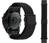 22 26mm QuickFit Nylon Watch Band For Garmin Fenix 5 5X 6X 7 7X Pro/Epix Pro (Gen 2) 47 51mm TACTIX 7 Pro/Enduro 2 Wrist Straps