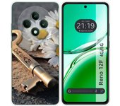 Tumundosmartphone Funda Silicona para Oppo Reno 12F 4G / 12 F 5G diseño Dream Dibujos