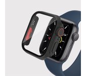 Glass+Case for Apple Watch 44mm 45mm 41mm 40mm 42mm 38mm Screen Protector Cover Change Ultra Bumper iWatch Series 8 7  SE 6 5 3