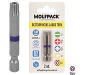 Destornillador Torx T40 Wolfpack - Pack de 2 Puntas Largas