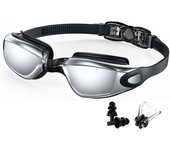 Gafas de natación profesionales para hombres, mujeres y jóvenes, impermeables, antivaho, protección UV 100%, sin fugas