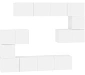 vidaXL Mueble de pared para TV madera contrachapada, Mueble de Salon, Mueble TV, Mueble TV salon, Mesa de TV, Mueble tele