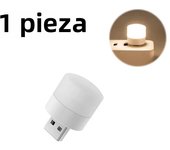 1/10Pcs Mini USB Night Light Warm White Eye Protection Book Reading Light USB Plug Computer Mobile Power Charging LED Night Lamp
