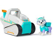 SPIN MASTER - Patrulla Canina - Figura Everest y Moto de Nieve - Patrulla Canina Juguetes - 6068772 - Juguetes Niños 3 Años + - Regalo Niño 3 Años +
