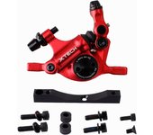 Aluminium Alloy Hydraulic Brake Calipers For Xiaomi M365/Pro Electric Scooter ZOOM Xtech HB100 Upgrade 110/120mm Disk Brakes Pad