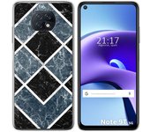 Tumundosmartphone Funda Gel Tpu para Xiaomi Redmi Note 9T 5G diseño Mármol 06 Dibujos