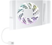 Console Quiet Cooler USB Hubs Console Side Temperature Control Cooling Fan Side-Mounted Cooling Fan for PS5 Slim Accessories