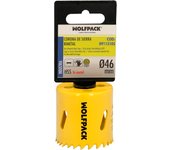 Wolfpack Corona Sierra Bimetal 46mm Templado Térmico Base Reforzada Broca Agujeros Madera Acero Hierro Plásticos