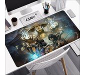 Xxl Large Anime Mouse Pad Gaming Accessories Desk Mortal Kombat Mousepad Gamer Deskmat Keyboard Mat Mats Cute Mause Pc Pads Mice