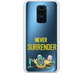 Funda compatible con Xiaomi Redmi Note 9 - Never Surrender