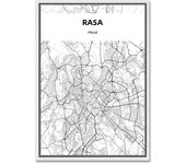 Black and White World City Map Canvas Paintings New York Tokyo Paris Wall Art Poster and Prints Nordic Pictures for Living Room
