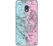 Tumundosmartphone Funda Gel Tpu para Alcatel 1C 2019 diseño Mármol 08 Dibujos