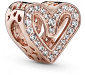 Charm Pandora Corazón 788692C01 Plata primera ley Mujer Rose