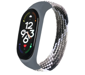 Braided Solo Loop for xiaomi Mi band 7 Watch Strap Nylon watchband NFC Bracelet smart Miband6 belt correa on Mi band 7 6 5 4 3