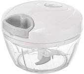 DESEOS Picadora manual, tritura verduras y alimentos con facilidad, cuerda de nylon resistente