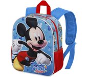 Mochila 3D Mickey Disney, Color Azul, 31x27x11cm, Karactermania - Kiglam