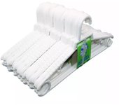 STARLEY-Perchas de Plástico Antideslizantes para Adultos para Traje,Camisa,Pantalones,Suéteres,Abrigos,Bufanda,Gorro. Perchas para Secar Ropa. Organizador de Vestidos Hogar Tienda 10 / 20 / 40 / 60 / 140uds 39x18 cm