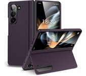 For Samsung Galaxy Z Fold 6 5 4 3 Fold6 Fold5 Fold4 5G Case Hard PC Bracket Folding Anti-fall Full Protection Phone Back Cover