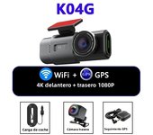 4K Car Dvr Dash Cam for Cars WIFI Rear View Camera Vehicle Dual Lens Video Recorder 24H Parking Monitor Black Box Car accessory