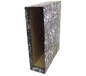 Unisystem - CAJA PARA ARCHIVADOR 1/4A CLASICO COLOR GRIS UNISYSTEM CLASICO 7350071 7350071