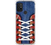 Tumundosmartphone Funda Silicona Antigolpes para Motorola Moto G10 / G20 / G30 diseño Zapatillas 11 Dibujos