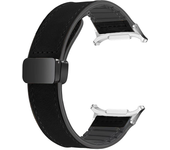 Leather Silicone Strap For Samsung Galaxy Watch 7 Ultra 47mm Magnetic Band Bracelet for Galaxy Watch 7 Ultra 47mm Correa