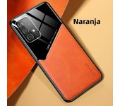 Leather Camera Protect Case for Samsung Galaxy A55 A35 A15 M55 M35 M15 F55 F15 A25 05 73 72 54 53 52 34 33 32 Car Magnetic Cover