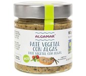 Algamar Pate De Algas Con Tofu 180 Gr - 100% Vegetal con Aceite de Oliva