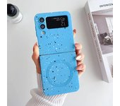 Magnetic for Samsung Galaxy Z Flip 6 5 4 3 5G Case Wireless Charging for Magsafe Soft Matte Star Cover Fold Shell Fundas