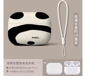 Cute Case for Apple Airpods 4 1 2 3 Case for AirPods Pro2 2nd Case Cartoon Panda Earphone Protective Cases Accessories