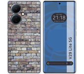 Funda Silicona para Vivo V29 Lite 5G diseño Ladrillo 02 Dibujos