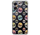 Funda Silicona Antigolpes para Xiaomi Redmi 12 5G diseño Catrina Dibujos