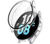 Cover for Samsung Galaxy Watch 5 pro Case 45mm 4 5 6 44mm 40mm Screen Protector PC Bumper Tempered Glass Galaxy watch 6 Case
