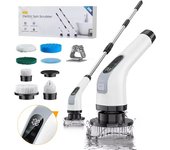 7 In 1 Electric Cleaning Brush Window Wall Cleaner Electric Turbo Scrub Brush Rotating Scrubber Kitchen Bathroom Cleaning Tools