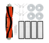 For Xiaomi S10+ / S10 Plus Robot Vacuum Spare Parts Accessories Main Side Brush Hepa Filter Mop Rag Cloth