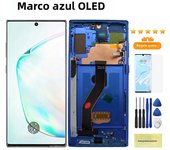 Super AMOLED Display for Samsung Note 10 Plus, 4G, 5G, Touch Screen Note10 + N975F, N976F, LCD Support S Pen, Fingerprint Work