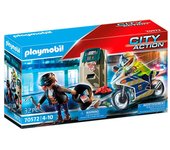 Moto de policia: persecución del ladrón 70572 PLAYMOBIL