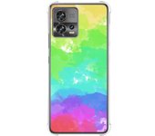 Funda Silicona Antigolpes para Motorola Edge 30 Fusion 5G diseño Acuarela 03 Dibujos
