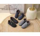 Zapatillas Casa Hombre Mujer Invierno talla 36-46 ,forro interior de polar acogedor ,pantuflas de casa cerradas con suela de goma antideslizante ,zapatillas de casa hombres y mujer calido,color aleatorio,si quieres algun color concreto nos escribes