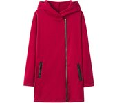 Fashion Trend Loose Side Zipper Plus Fleece Jacket Hooded Sweater Woman