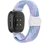 Nylon Loop Braided Strap for fitbit Versa 4 3 2 1 Versa Lite Sports correa Band for versa sense 2/sense Watch Accessories