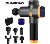 Phoenix A2 Fascia Gun Muscle Relaxation Massager Electric Massager Body Neck Deep Tissue With LCD Display Screen High Frequency