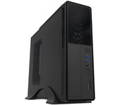 Unykach Caja Sobremesa Microatx Slim UK-2010 con FA SFX 450W y Lector de Tarjetas Frontal
