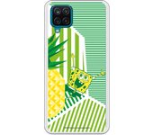 Funda original compatible con Samsung Galaxy A12 5G - Bob Esponja Franjas Verdes