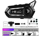 BT31 Motorcycle Helmet Headset Bluetooth Interphone Waterproof Wireless Earphone With Mic Automatic Handsfree Call Answering