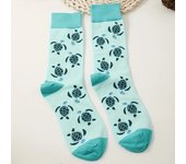 1 Pair Cartoon Penguin Women Mid Tube Socks Fashionable Versatile Cute Animal Print Street Style Comfortable Soft Casual Socks