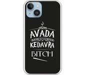 Funda original compatible con Iphone 14 Pluscon diseño de universo avada negro